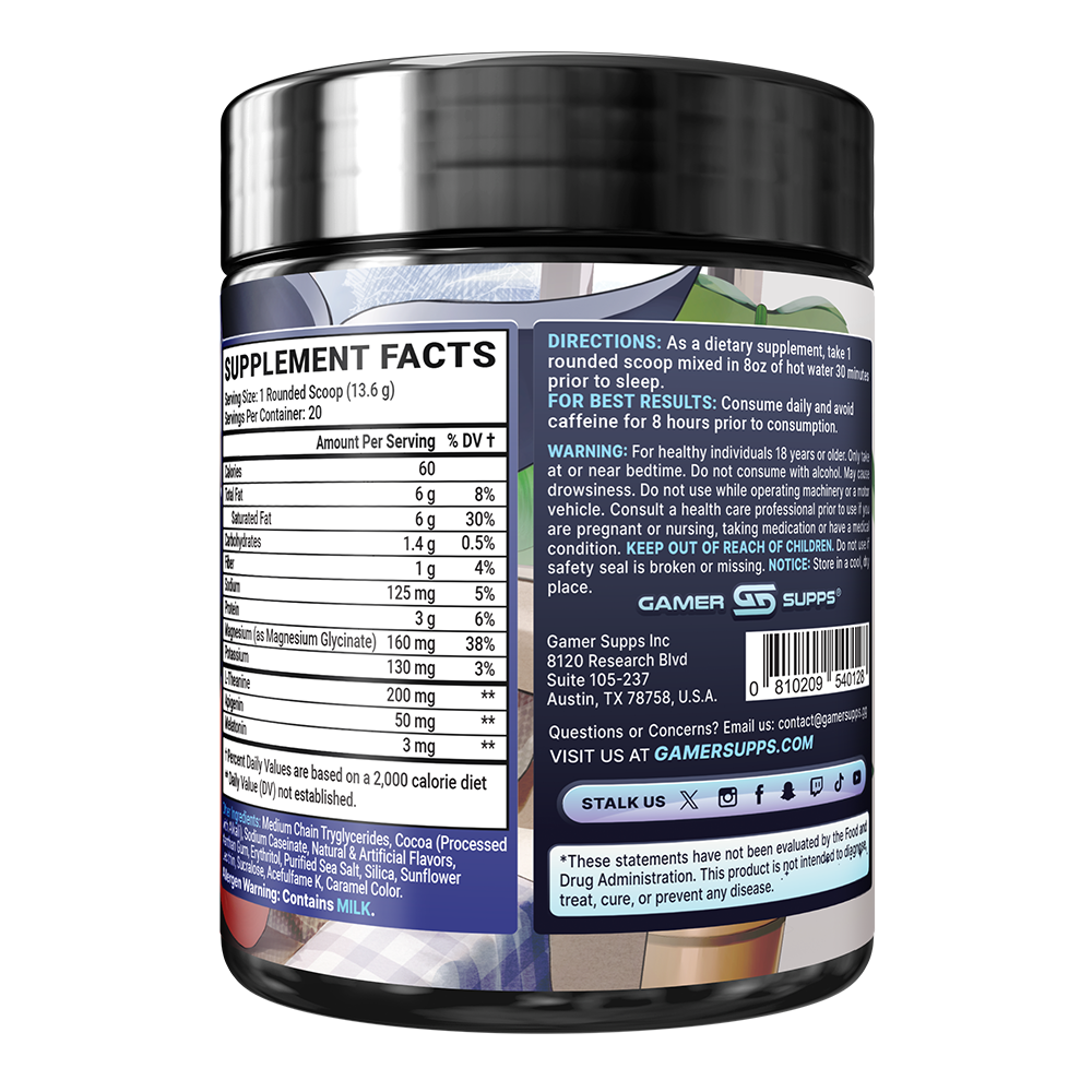 AFK+ (with Melatonin): Lily's Lullaby - 20 Servings - Gamer Supps