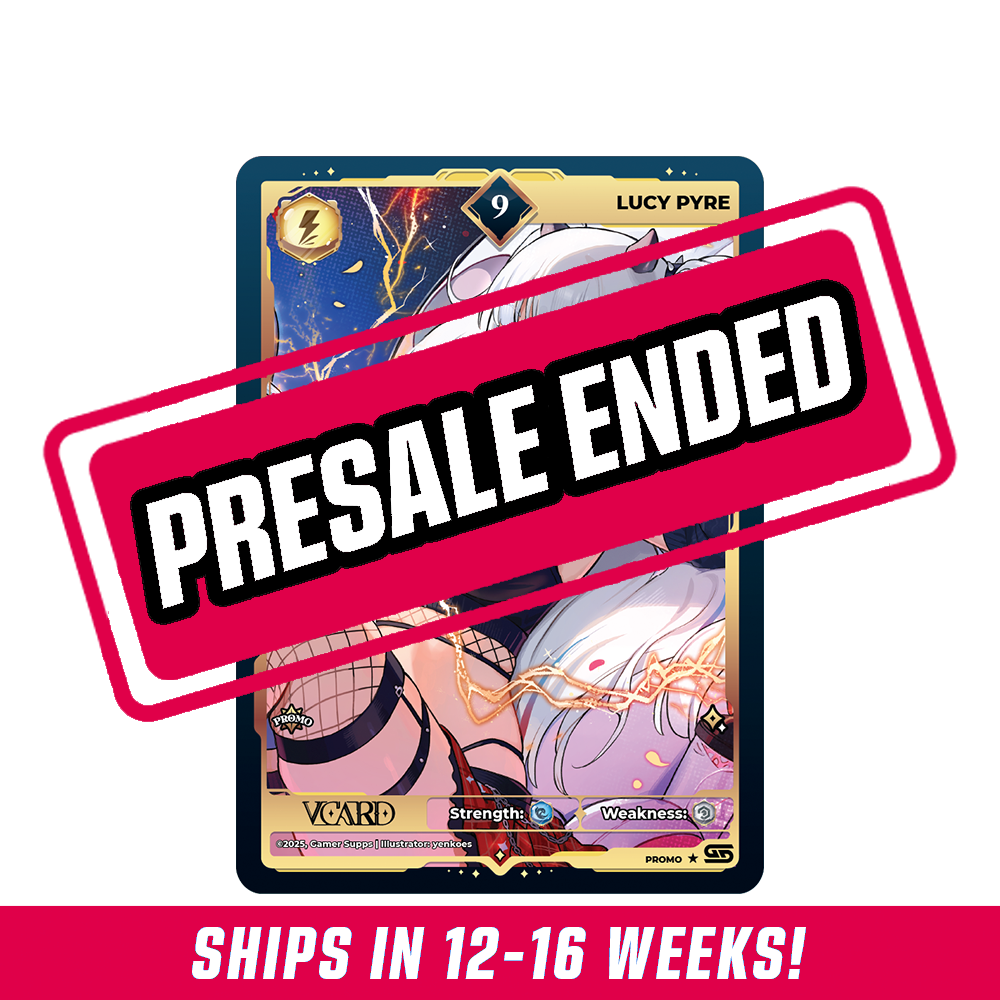 Waifu Cups x Lucy Pyre: VCard Promo Card (Info)