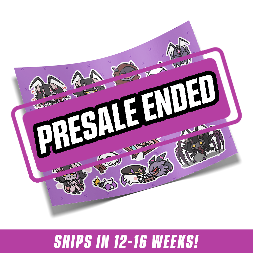 Matara Kan: Evil Mata Sticker Sheet (Info)