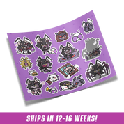 Matara Kan: Evil Mata Sticker Sheet (Info)