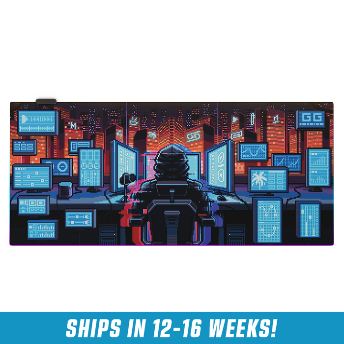 PIXEL CUPS x Max0r RGB Mouse Pad - Gamer Supps