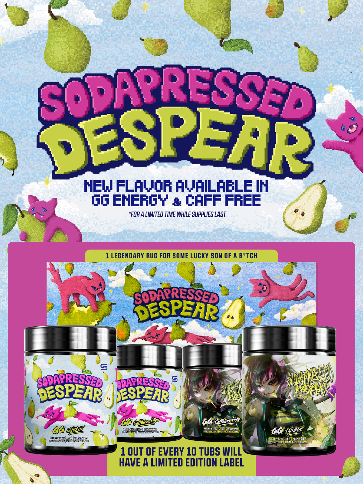 Sodapressed Despear - 100 Servings