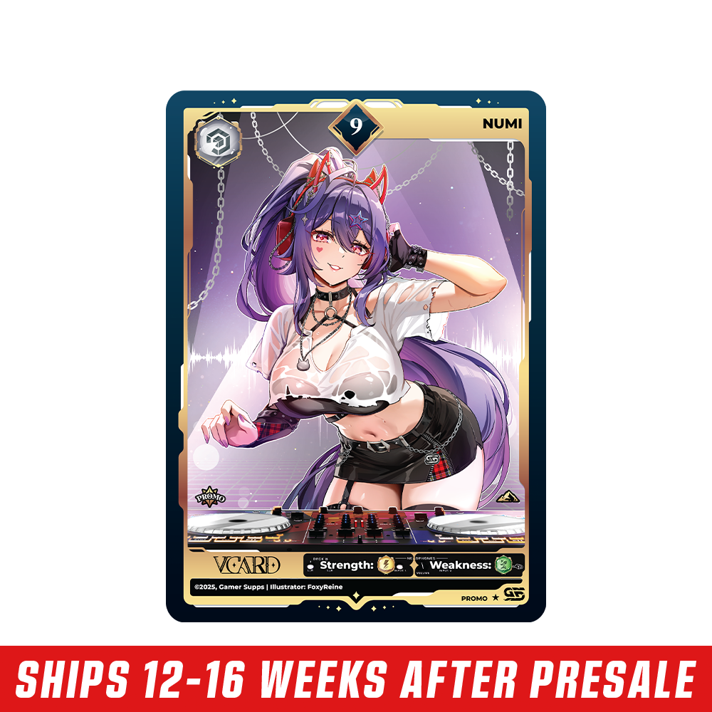Creator Cups x Numi: VCard Promo Card (Info)