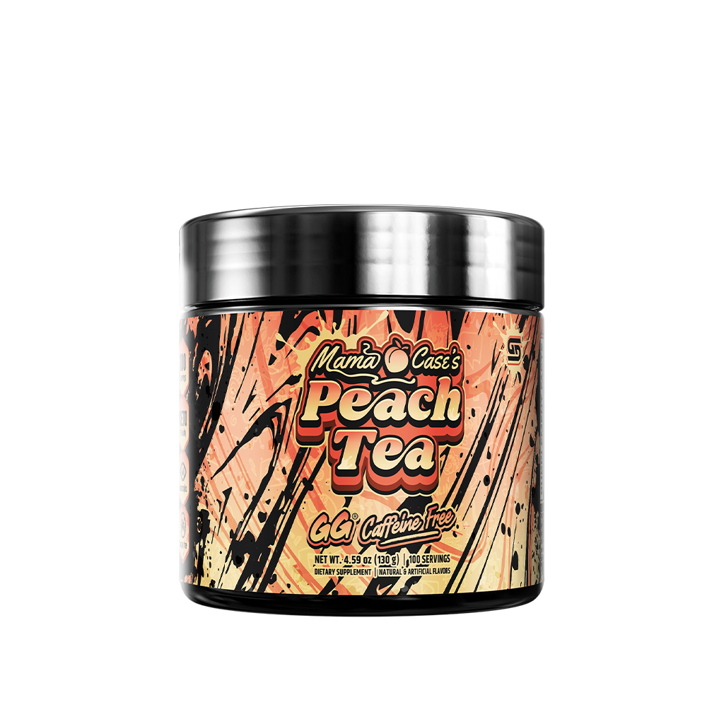 Mama Case's Peach Tea Caffeine Free - 100 Servings - Gamer Supps