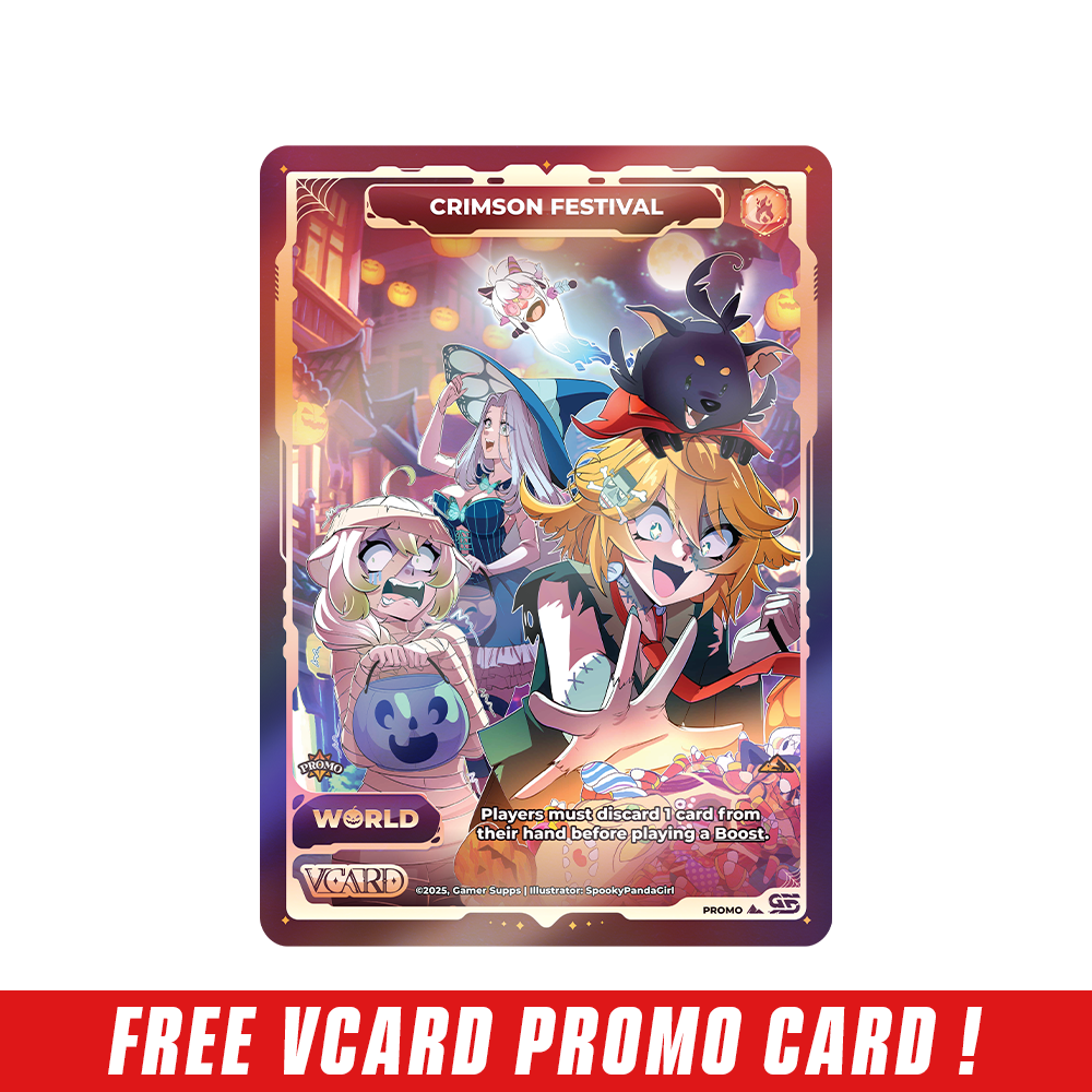 Crimson Festival: VCard Promo Card