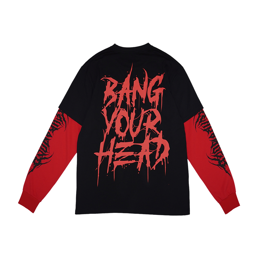 Hellbanger: Double-Sleeve Long-Sleeve Shirt - Gamer Supps
