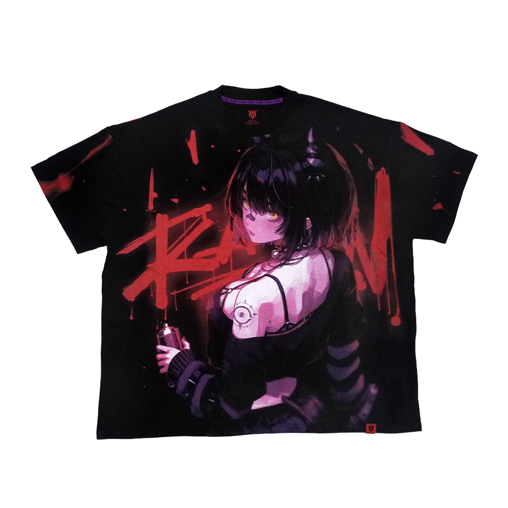 Rainhoe: Divine Chaos Relaxed Fit Tee - Gamer Supps