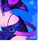 Rave Baby Acrylic Poster