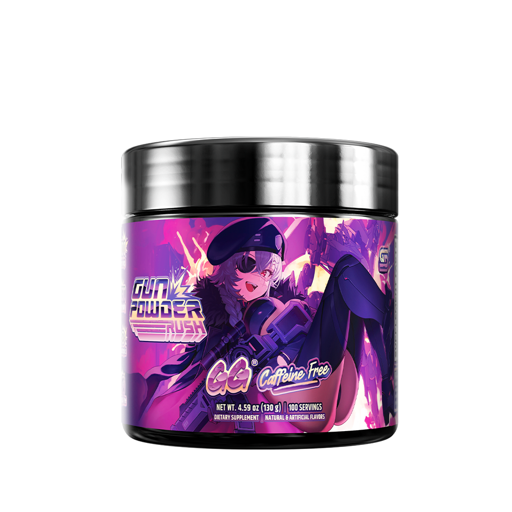 Gunpowder Rush by Saruei Caffeine Free - 100 Servings - Gamer Supps