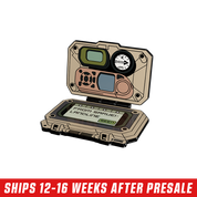 Saruei: Warbound Enamel Pin