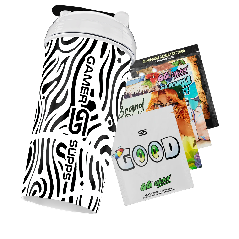 24oz All Over Print Shaker - Zebruh - Gamer Supps 24oz All Over Print Shaker - Zebruh - Gamer Supps