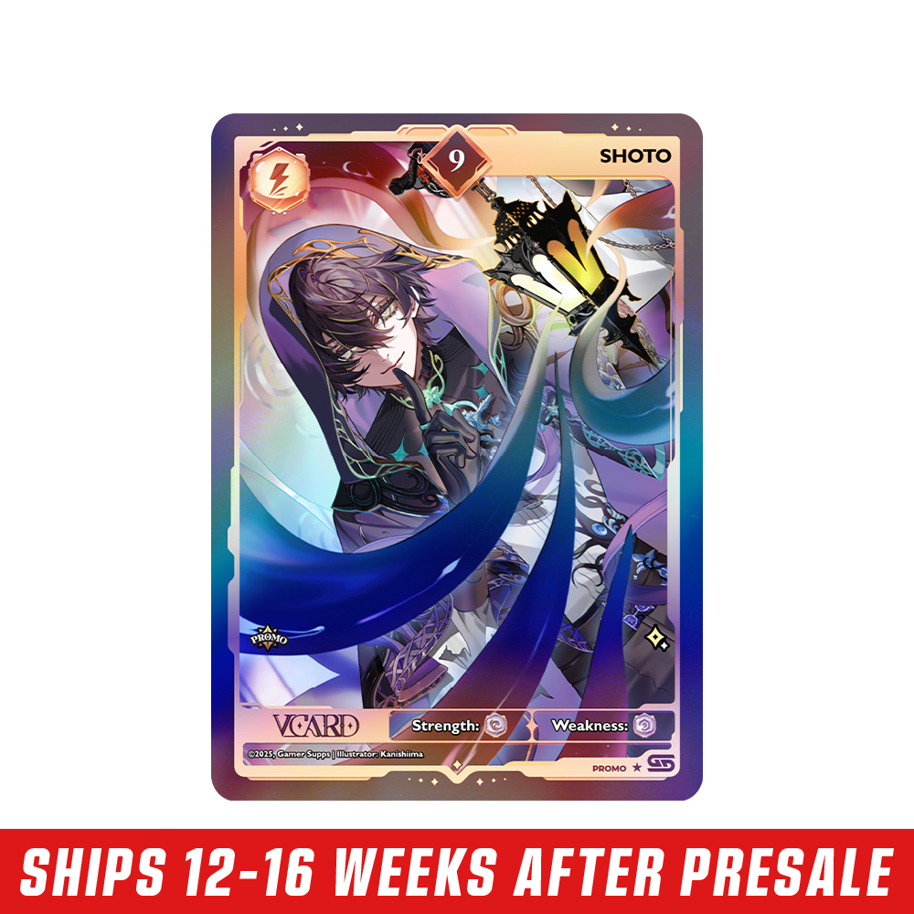Creator Cups x Shoto: VCard Promo Card (Info)