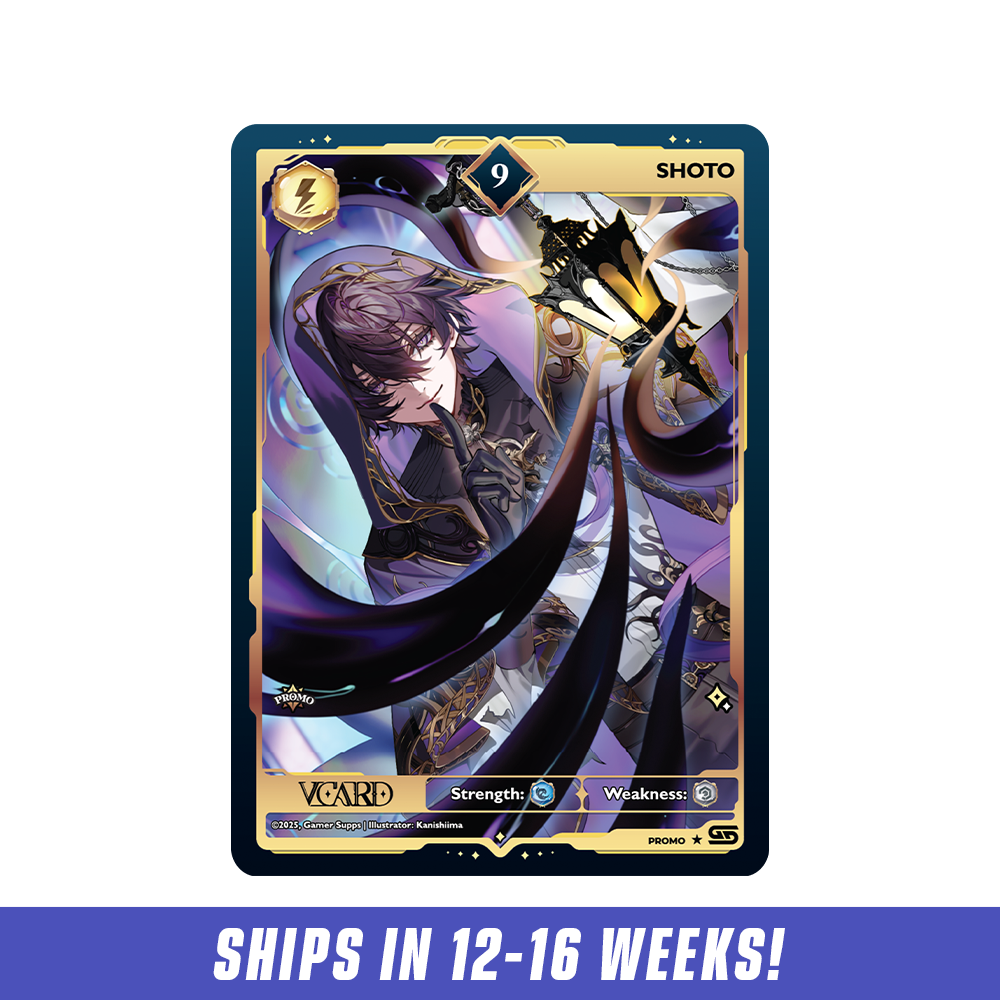 Creator Cups x Shoto: VCard Promo Card (Info)