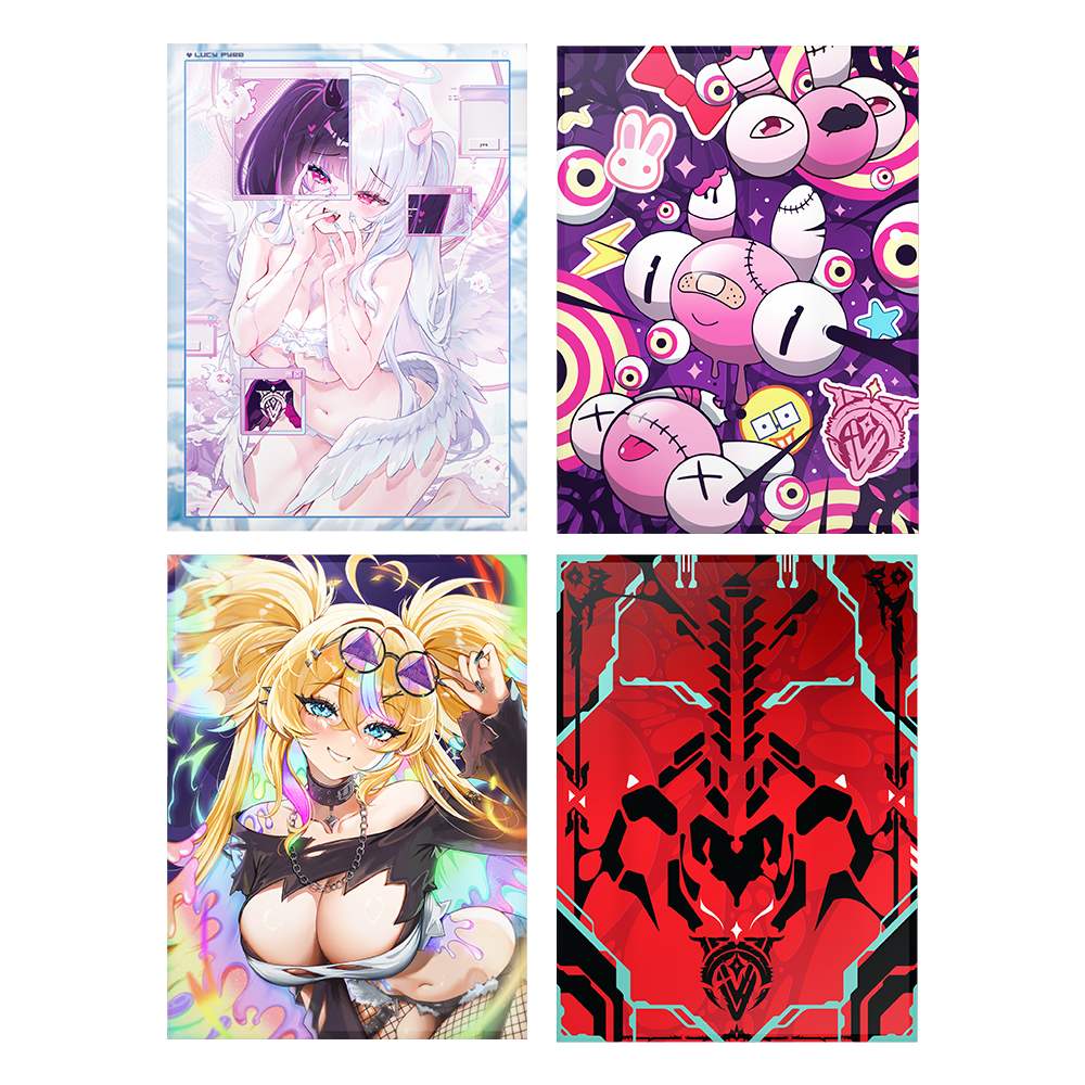 nsfw card sleeves Unstable Unicorns (EN) L'As des jeux during and after play VCard - Gamer Supps