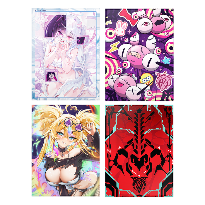 VCard Card Sleeves: Divine Chaos V2 - Gamer Supps