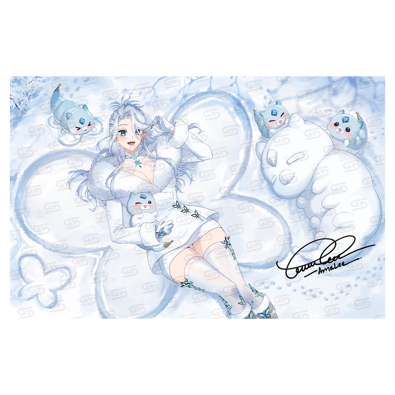 AmaLee & Scufflings: Snow Angels - Signed Poster