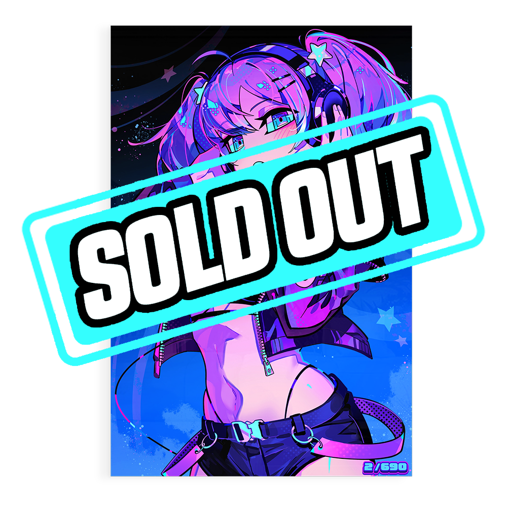 Rave Baby Acrylic Poster