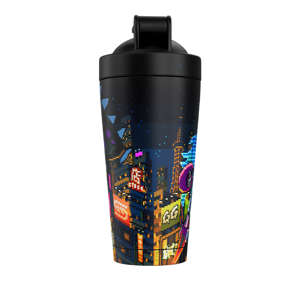 PIXEL CUPS: Specific Rim Metal Shaker - Gamer Supps PIXEL CUPS: Specific Rim Metal Shaker - Gamer Supps