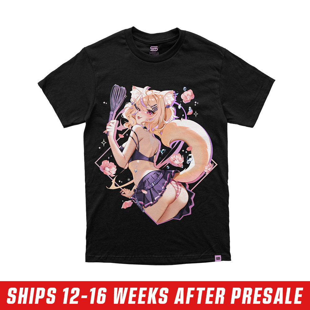 SquChan Shirt: Chef's Kiss Space Cat