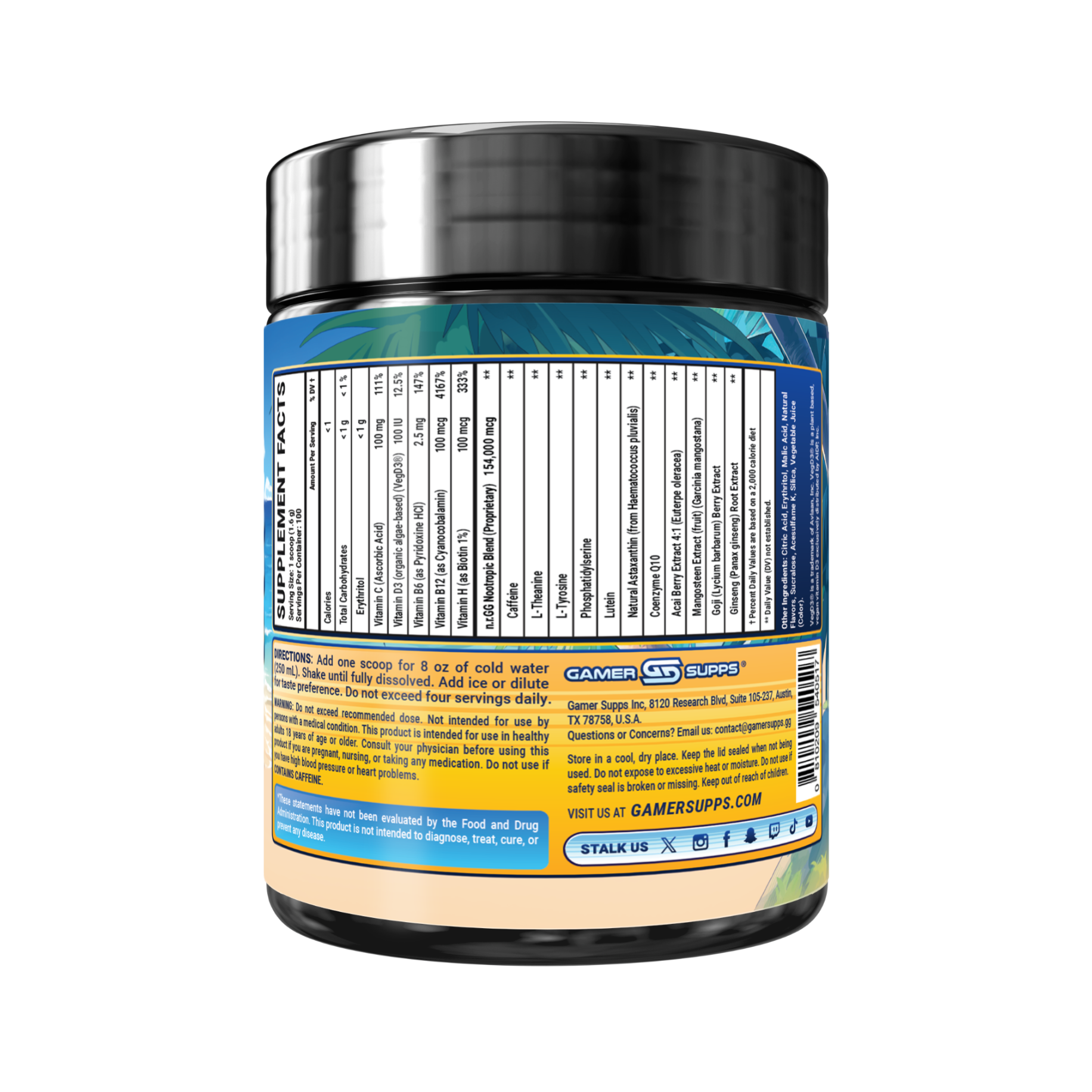 Brown Dust 2: Sunset Splash - 100 Servings - Gamer Supps