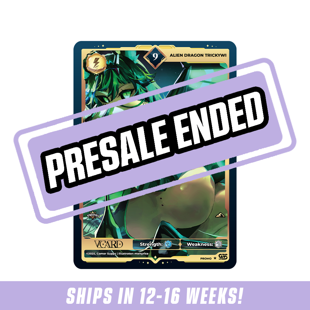Trickywi: Alien Dragon VCard Promo Card (Info)