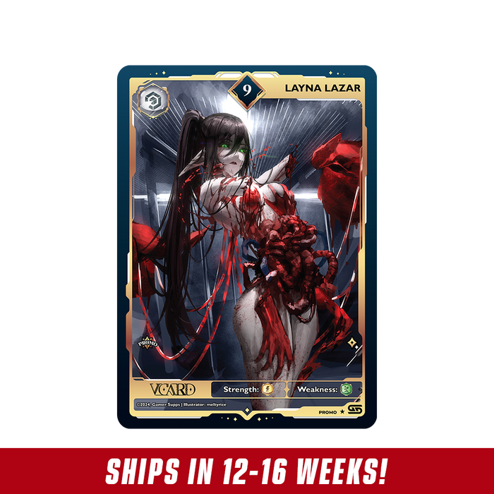Creator Cups x Layna Lazar: VCard Promo Card (Info) - Gamer Supps
