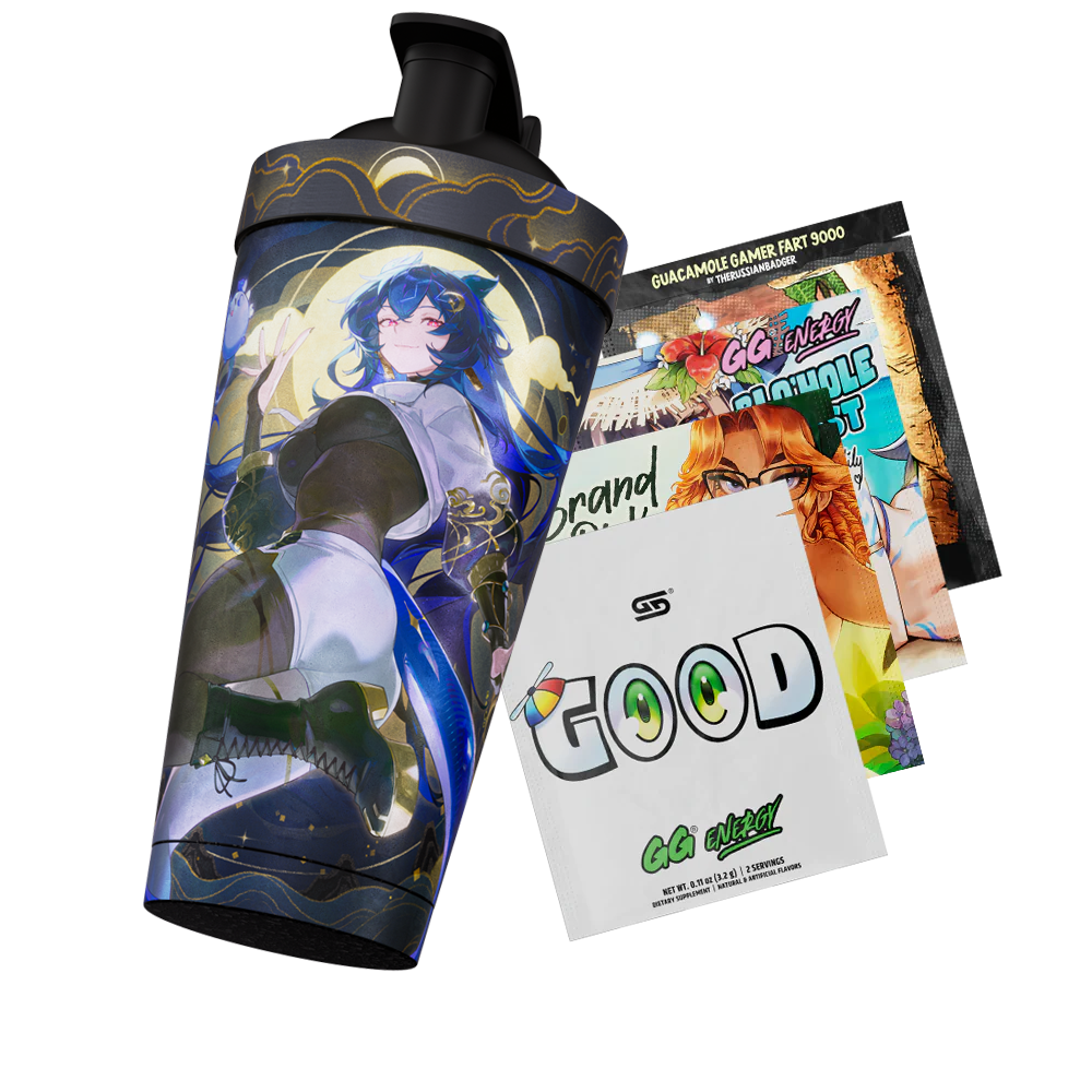 VIVIZ ウナ VERSUS ポップアップカフェ限定レンチキュラー Waifu Cups x Vienna: Anniversary Metal Shaker - Gamer Supps