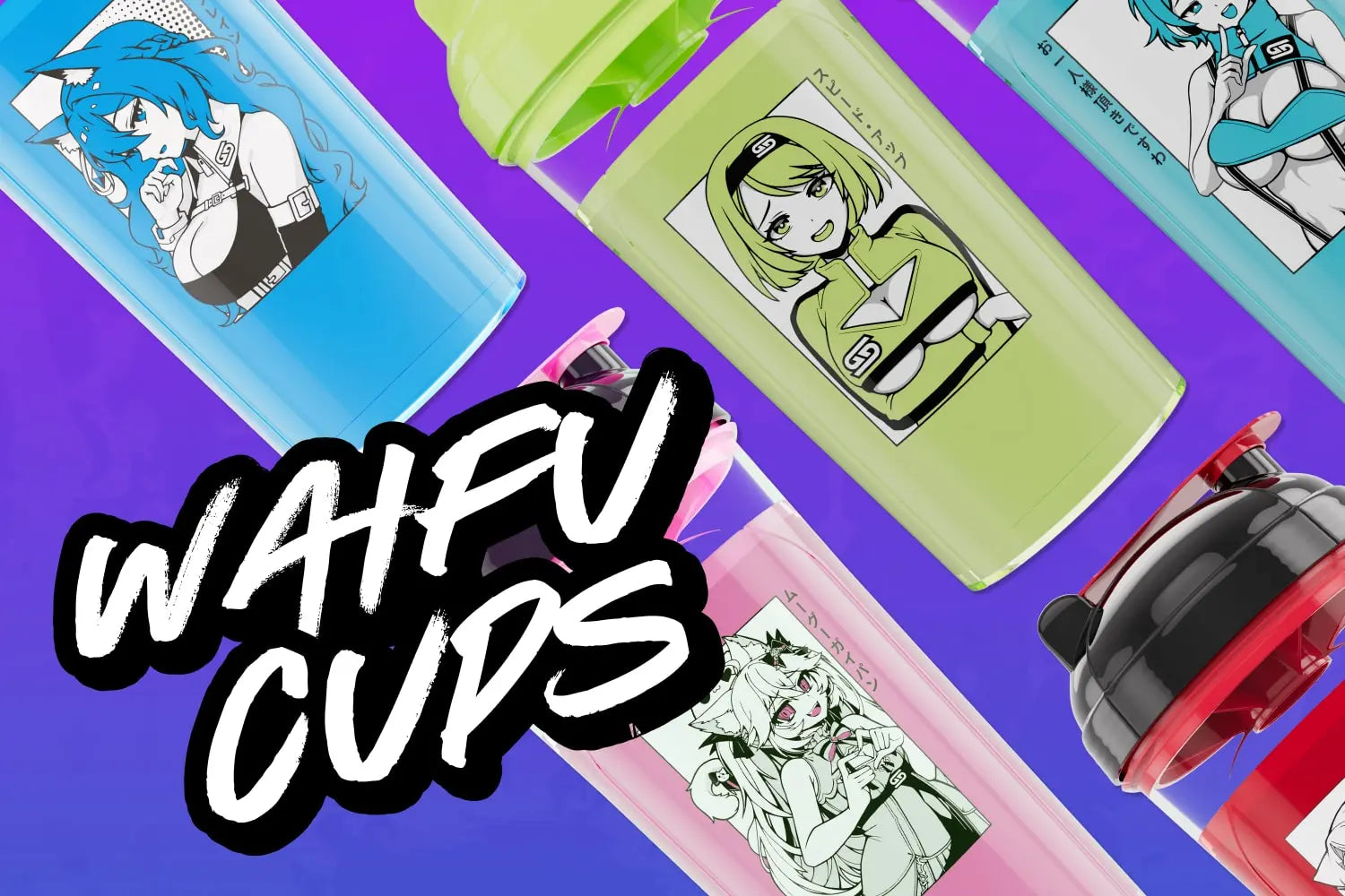 The Leader in Gaming Energy & Nutrition; Waifu Cups/Gaming Supplements