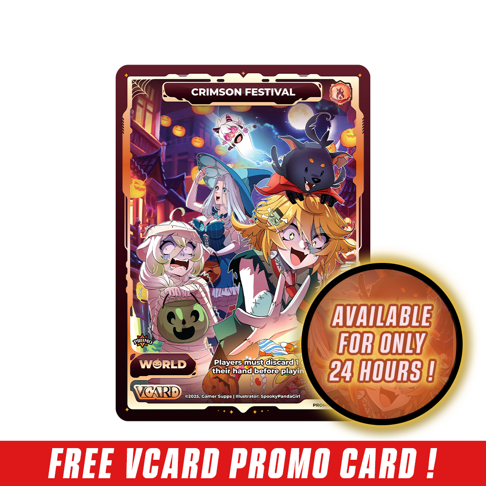 Crimson Festival: VCard Promo Card