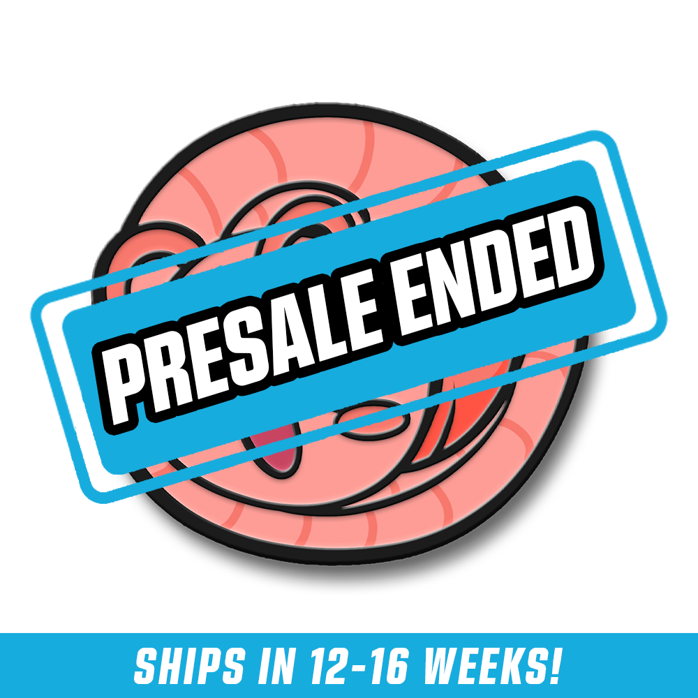 Shylily: Wormlily Shrimpy Enamel Pin (Info)