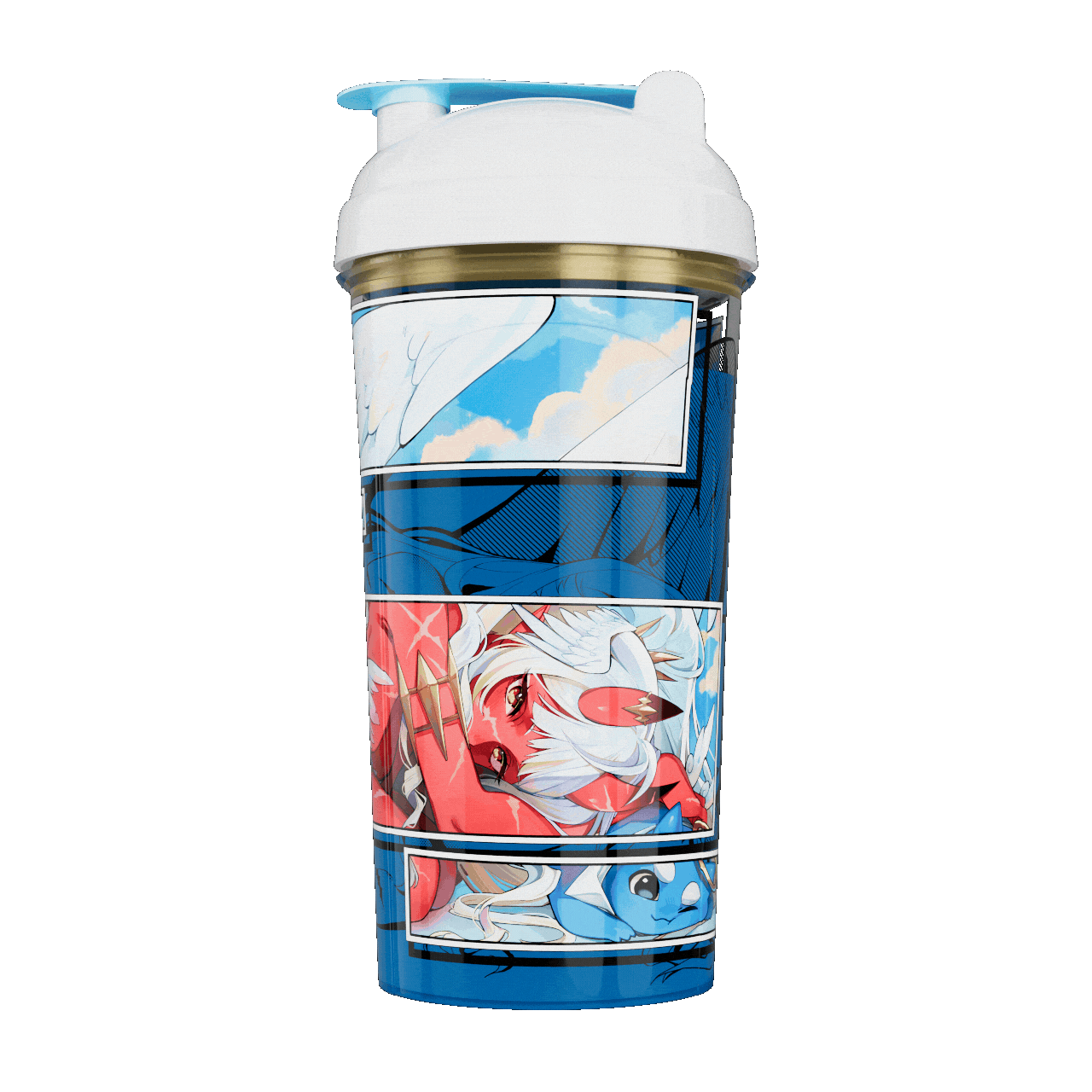 Waifu Cups x Yoclesh: All Over Print Shaker - Gamer Supps