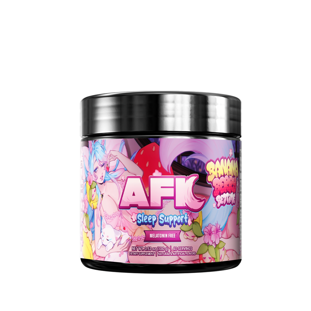 プロフ読んでね！ 　SHEGAIA シガイア　アンプルセット AFK: Bananaberry Bedtime by Silvervale - 40 Servings - Gamer Supps