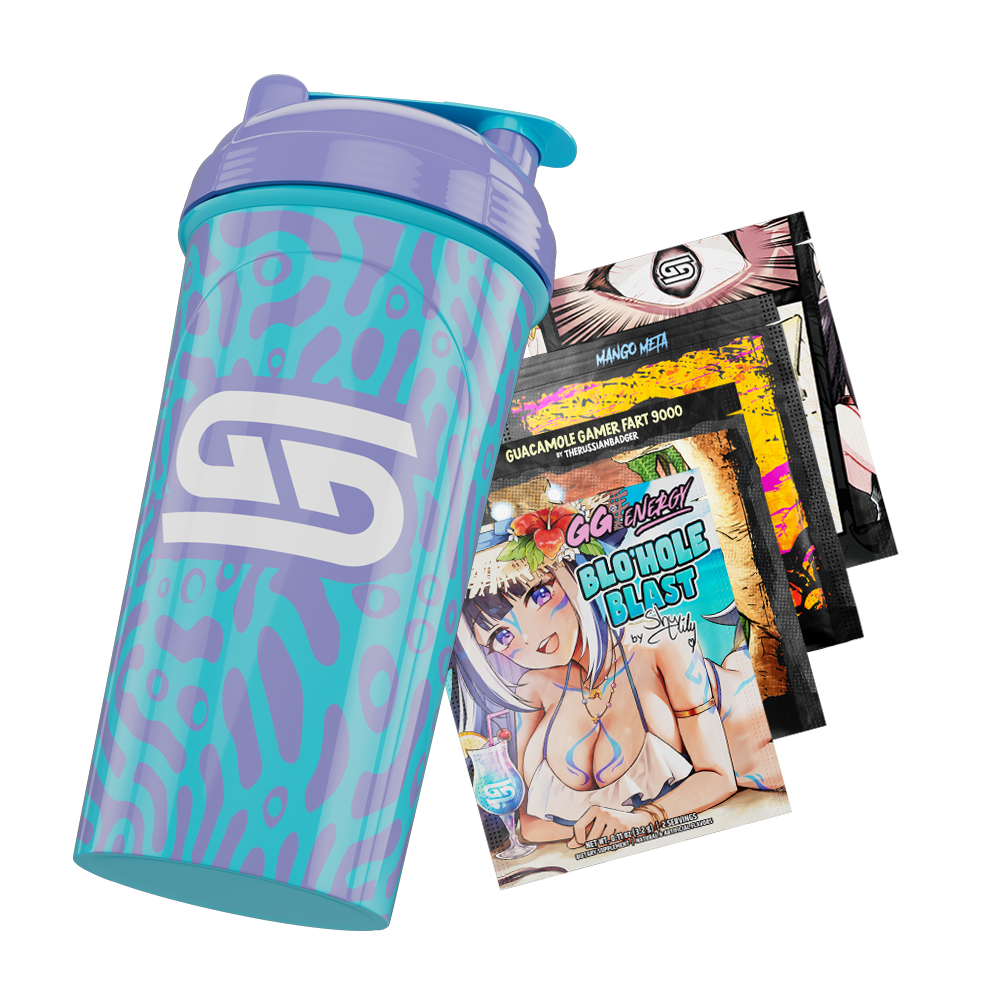 24oz All Over Print Shaker - Belooga - Gamer Supps