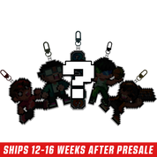 PIXEL CUPS x Clooless: Acrylic Keychain Blind Box