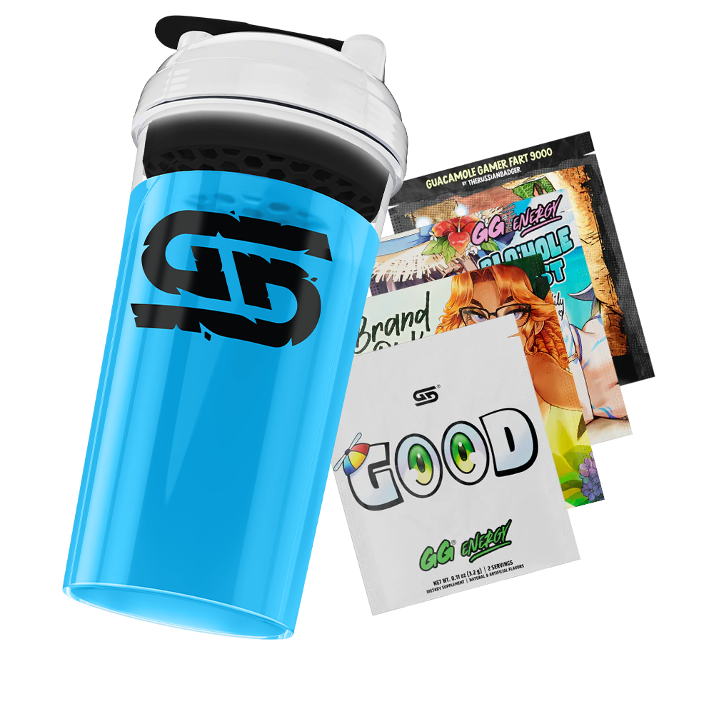 Shaker 8 24oz Gamer Supps Shaker Clear - 8