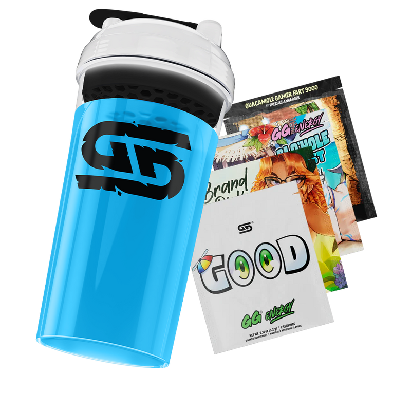 24oz Gamer Supps Shaker Clear - 8 - Gamer Supps