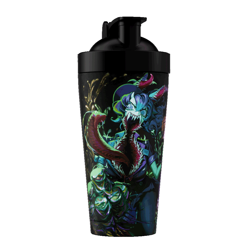 Waifu Cups x CottontailVA: Gluttony Metal Shaker - Gamer Supps