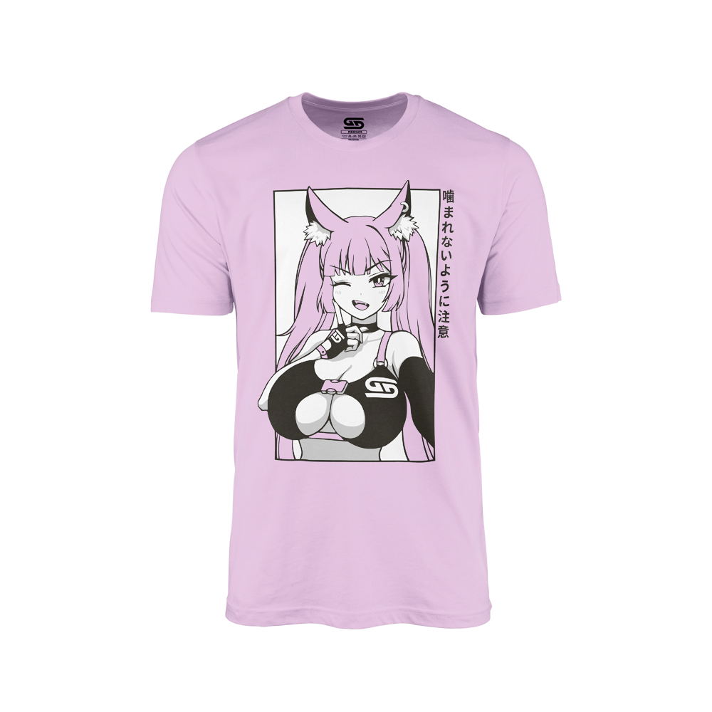 Waifu Shirt S4.1: Frisky Kitty - Gamer Supps