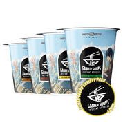 Gamer Soups Instant Noodles - Variety Pack (4 Cup Box) - Gamer Supps