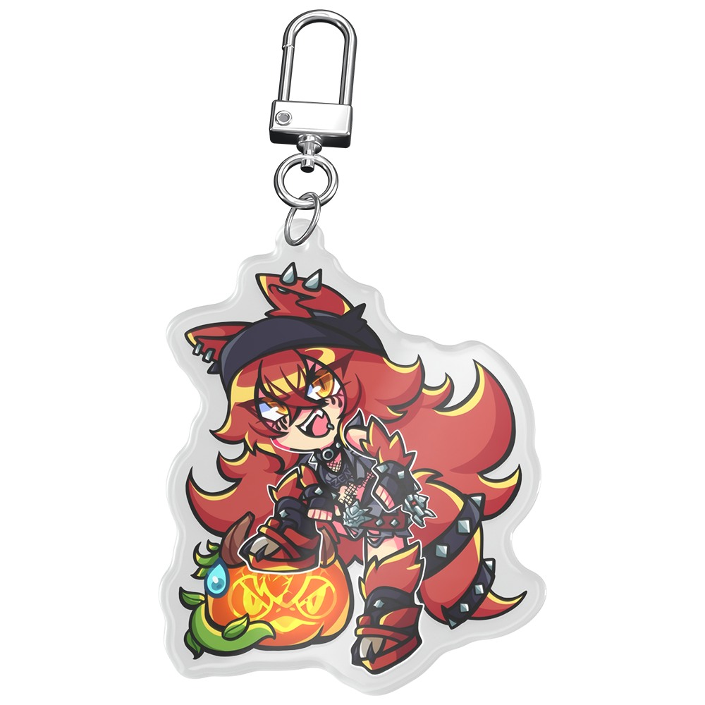 Zentreya: Gecko-Ween Keychain - Gamer Supps