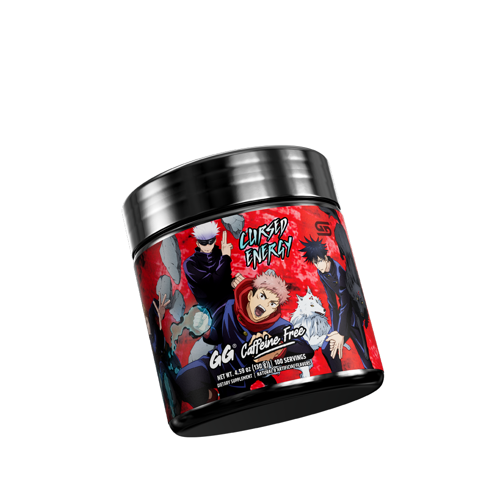 Gamer Supps x Jujutsu Kaisen Cursed Energy Caffeine Free - 100 Servings