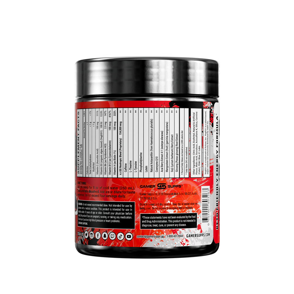 Kaho's Bloody Orange - 100 Servings - Gamer Supps