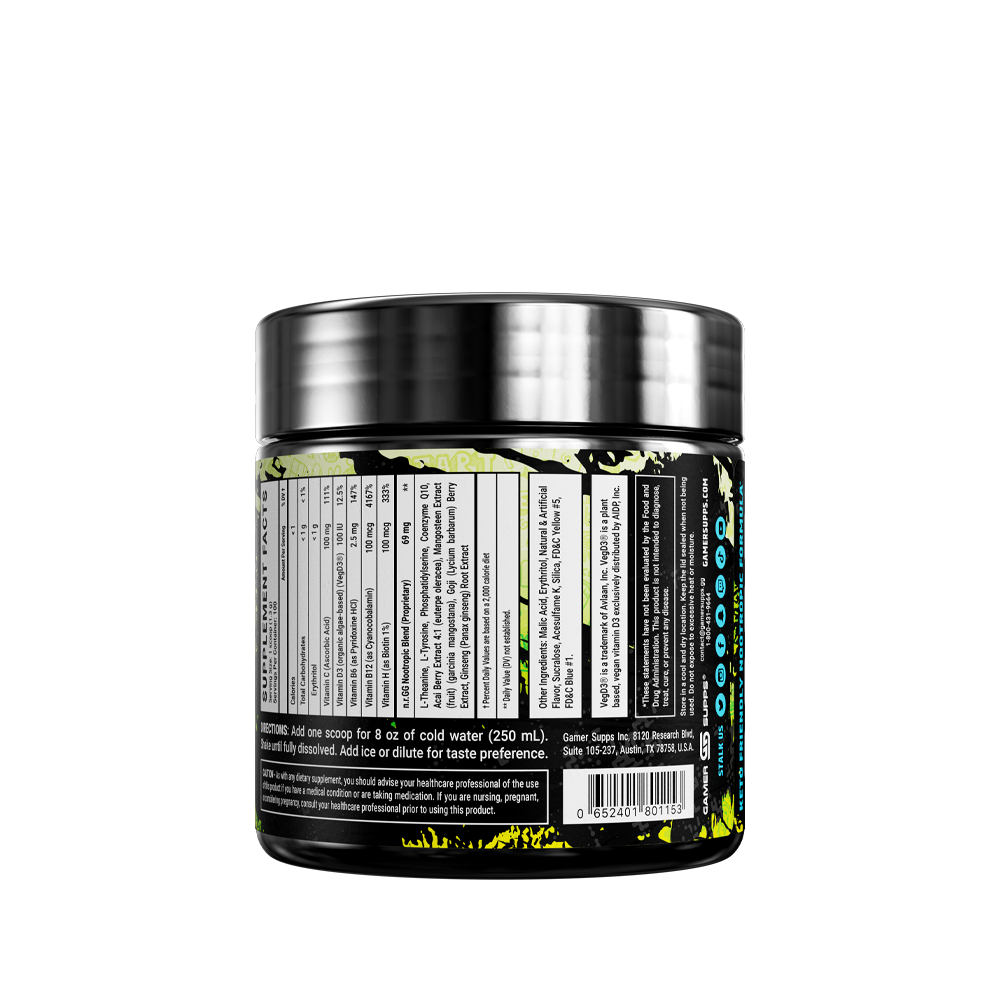 Lemon Limeade Caffeine Free - 100 Servings - Gamer Supps