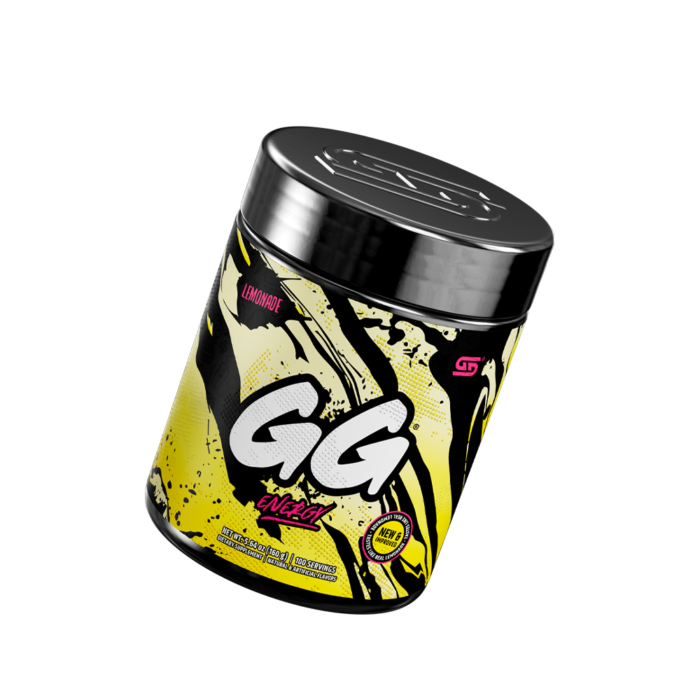 Gamer Supps, GG Energy Lemonade (100 Servings) - Keto Friendly Gaming  Energy and Nootropic Blend, Sugar Free + Organic Caffeine + Vitamins +  Immune