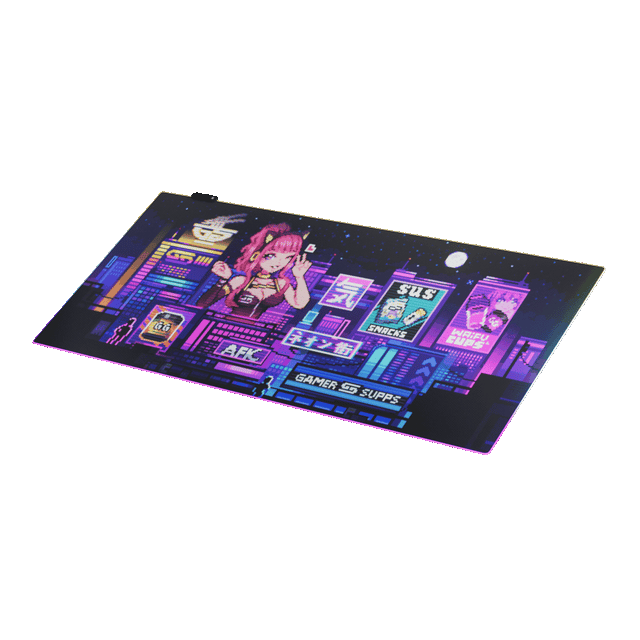PIXEL CUPS: 2069 RGB Mouse Pad - Gamer Supps