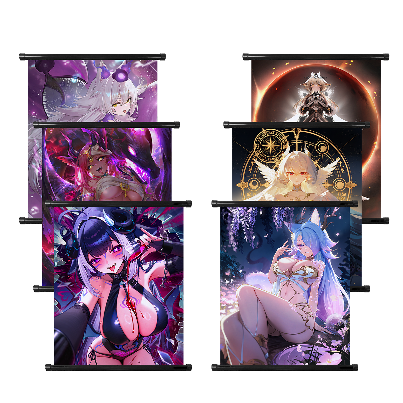 VCard Divine Chaos Wall Scrolls - Gamer Supps