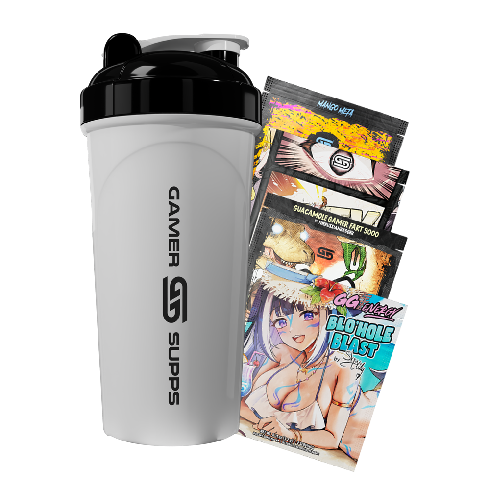 24oz All Over Print Shaker - Penguin - Gamer Supps