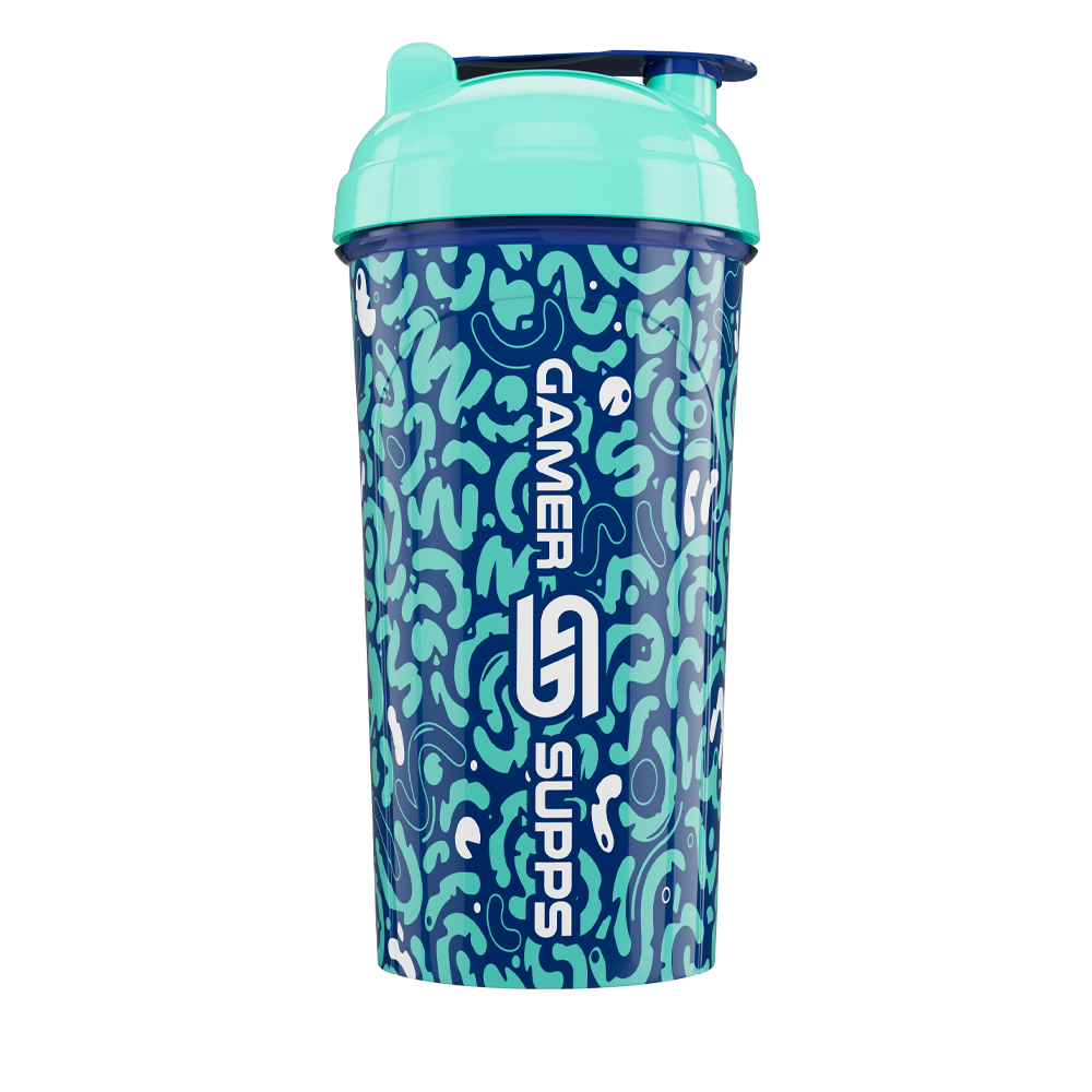 24oz All Over Print Shaker - Seafoam