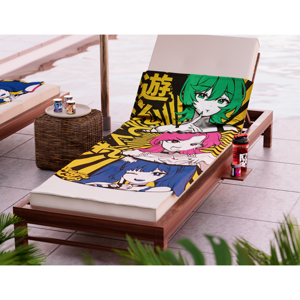 Waifu Cups Season 4 Beach Towel - Gamer Supps