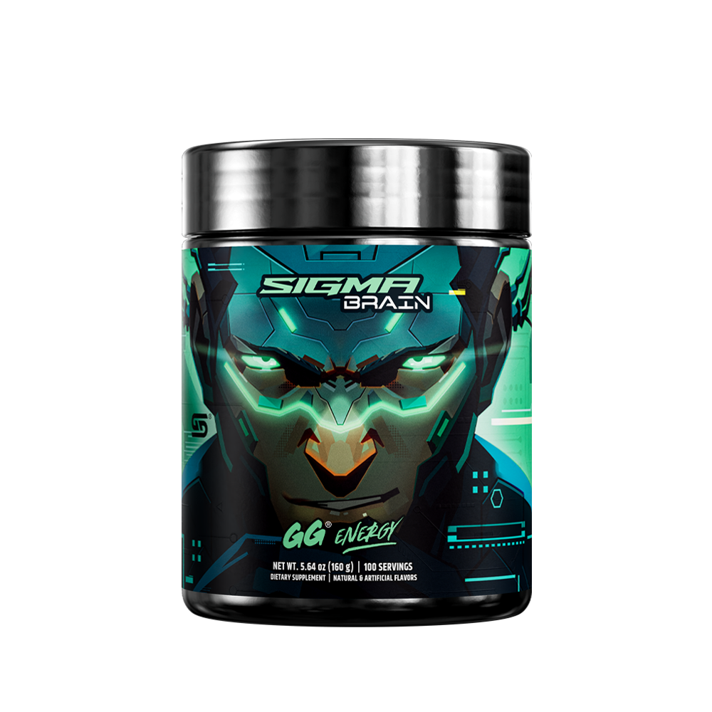 Front of Sigma Brain 100 Serving Energy Tub